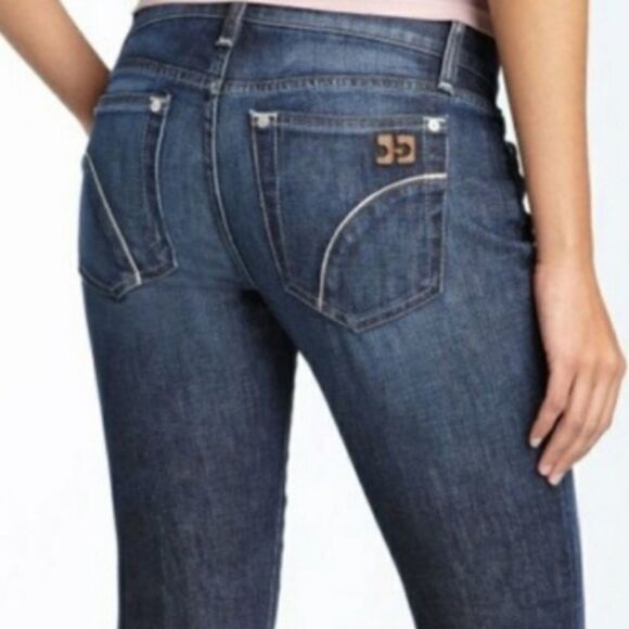 💜Anthropogie Joe's Jeans Socialite Kennedy Cuffed Capri Jeans Size 10/30 - Picture 4 of 12